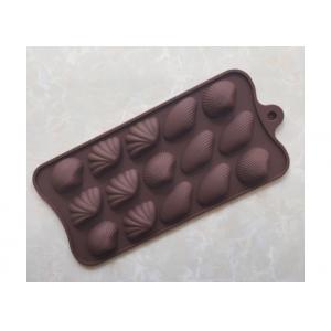 China Microware Safe Seashell Chocolate Mold Easy Removing For Canteen / Bakery wholesale