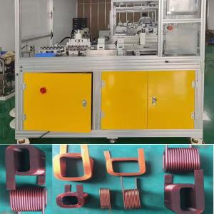 Automatic Vertical Coil Winder Flat Wire Coil Winding Machine High Automation