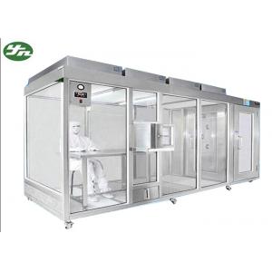 China Ultra Clean Down Flow Clean Room Booth Class 100-100,000 For Cosmetic Industry supplier