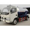 China LHD Vacuum Foton 4000 Liters Sewage Suction Truck wholesale