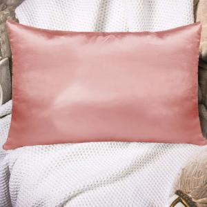 Pure Mulberry Silk Beauty Pillowcase For Hair , 25mm Throw Pillow Covers