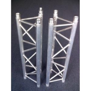 China Silvery / Black Ladder / Triangle 6082-T6 Aluminum Spigot Truss For DJ Equipment supplier