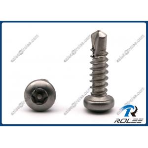 China 18-8/316/410 Stainless Steel Pan Head Torx Tamper Proof Self Drilling Screws supplier