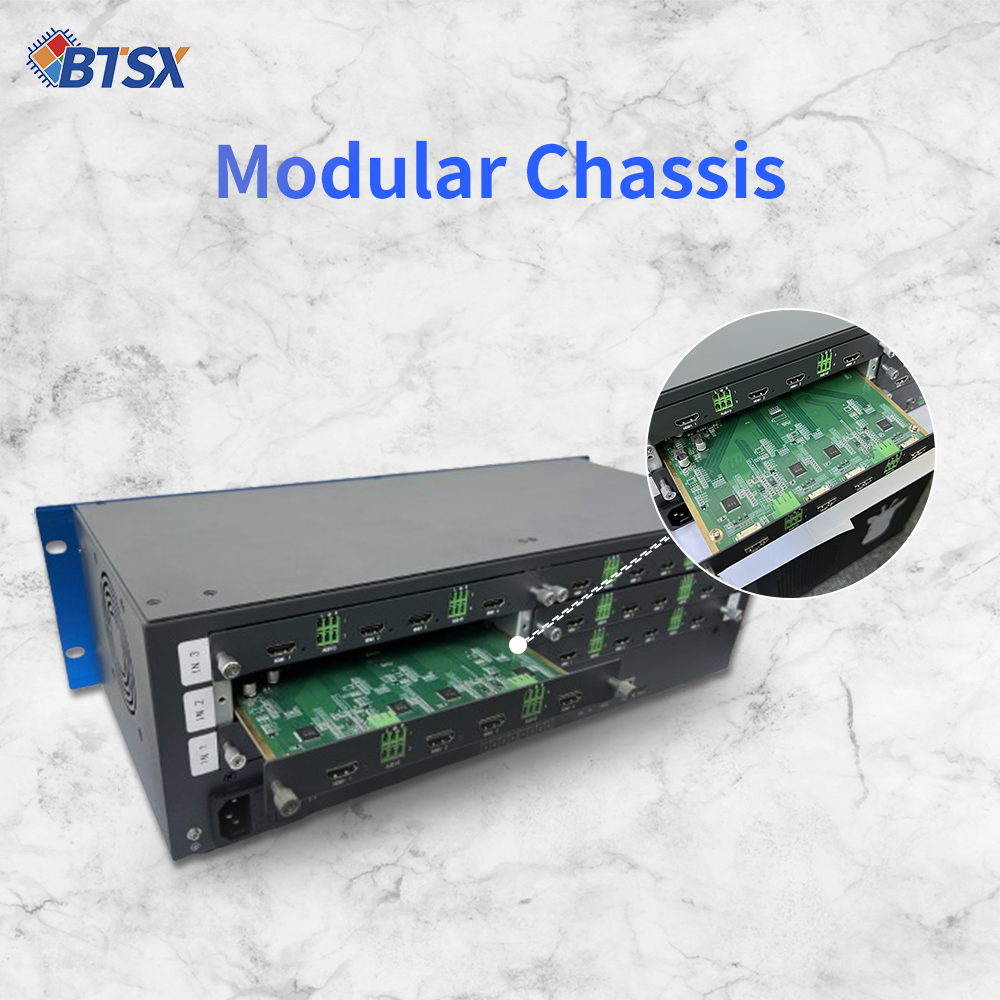 China 220V電源ソース制御室ビデオウォールスプリッター 12 X HDMI 2.0出力インターフェース プロフェッショナルビデオディスプレイ用 wholesale