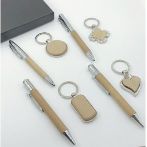 China Printed Promotional Business Gifts Exclusive Keychain And Pen Stationery Gift Set supplier