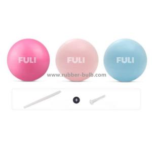 FULI yoga ball 25cm PVC ball plastic exercise massage fitness ball