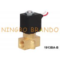 China 2 Way NC Direct Action Small Brass Solenoid Valve For Water Air 24V 220V on sale