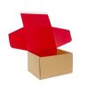 China Custom Self Seal Adhesive Packaging Boxes Easy Tear Strip Zipper Mailing Mailer Shipping Box With Zipper wholesale