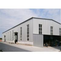 China Metal Outdoor Storage Buildings , Large Trussed Lightweight Steel Frame Building on sale