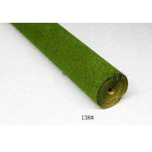 China 138#(yellow green) grass mat,architectural model materials,simulation turf, yellow green grass mat supplier