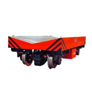 High Performance Electric Transfer Cart , Battery Operated Rail Transfer Trolley