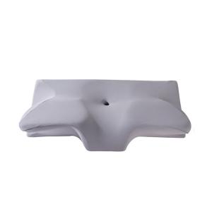 China Neck And Head Support Contoured Memory Foam Pillow Machine Washable Cover Convenient Washing Method Included wholesale