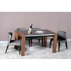 Modern Dining Room Furniture,Walnut Wood Dining Table