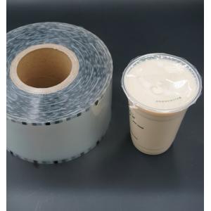 China BOPP Bubble Tea Sealing Film Cup Sealing Film Roll Disposable supplier