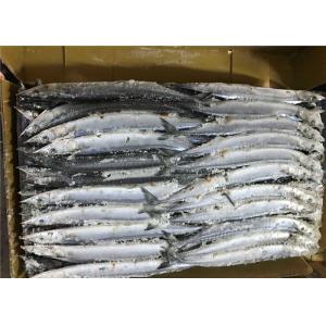 China #4 Whole Round Under 18 Degree Freezing Pacific Saury supplier