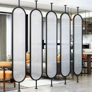 Laser Cut Metal Room Dividers Glass Metal Decorative Room Dividers