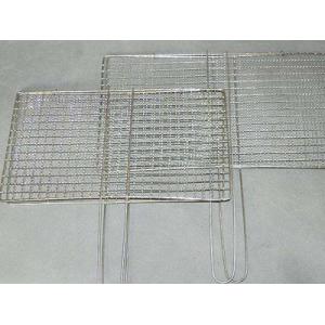 China Food grade metal wire barbecue BBQ grills mesh,bbq mesh grill oven cooking mesh supplier