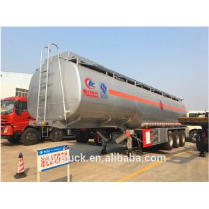 45000 Litres Water Palm Oil Fuel Tanker Semi Trailer By Carbon Steel