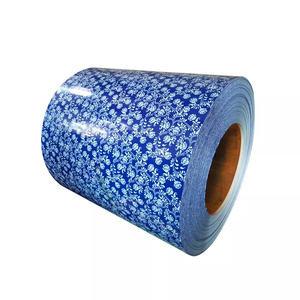 China Galvalume Color Coated Steel Coil Zinc Aluminium Sheet Prepainted PPGL supplier