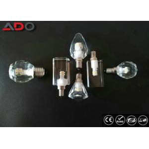 China E12 Crystal Led Candle Light Ac110v With Ic Constant Current Led Driver supplier