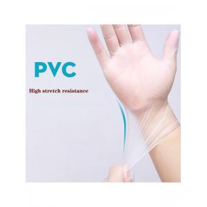 Food Grade Powder Free Disposable Vinyl Gloves PVC Material