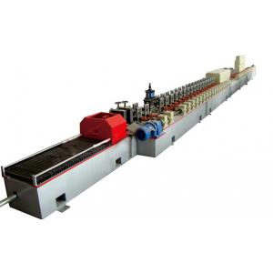 China Fly Saw Cutting HRC58-62 11Kw Main Power PU Shutter Door Roll Forming Machine 380V 50HZ supplier