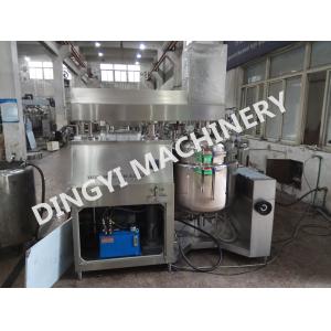 Stainless Steel 316L Vacuum Homogenizer Mixer , Emulsifying Equipment Types