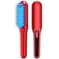 China Electric Therapy Anti Hair Loss Comb EMS Vibration Massager Comb Scalp Massage Comb For Head Care on sale