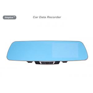 China Rear View Mirror Automobile / Car Data Recorder DVR  With GPS Inset Mic supplier