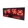 China Led Team / Player Name Soccer Electronic Scoreboard With 20 Inch Red Digit wholesale