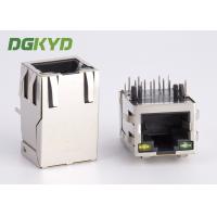 China 100 base cat5 RJ45 Shielded Connector rj45 female jack with signal filter factory customized on sale