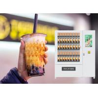 China OEM Bubble Milk Tea Vending Machine With 22 Inch LCD on sale