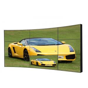 China 10mm Bezel Curved LCD Video Wall 65 Inch Energy Saving Viewing Angle For Stadiums supplier