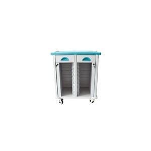 China ABS Hard Plastic Hospital Trolley 25 30 40 50 60 80 Cells Premium Metal supplier