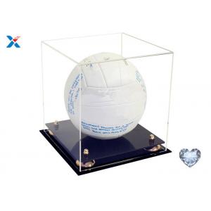 Multi Functional Acrylic Packaging Box , Acrylic Display Box For Basketball / Soccer