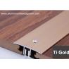 Anodized Aluminium Floor Border Trims With Rail For Floor Expansion Joint