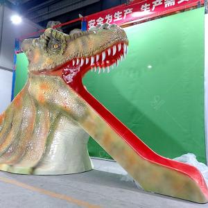 China 屋内商業用カスタムアニマトロニクス恐竜スライド(遊園地向け) wholesale