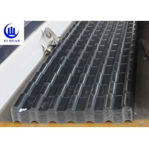 China Color Roof Spanish Style Plastic Construction Material Synthetic Resin Roof Tile supplier