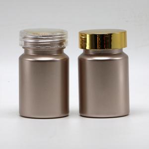 80cc PET Plastic Bottle Customized Color Vitamin Tablet Container with Screw/Twist Lids