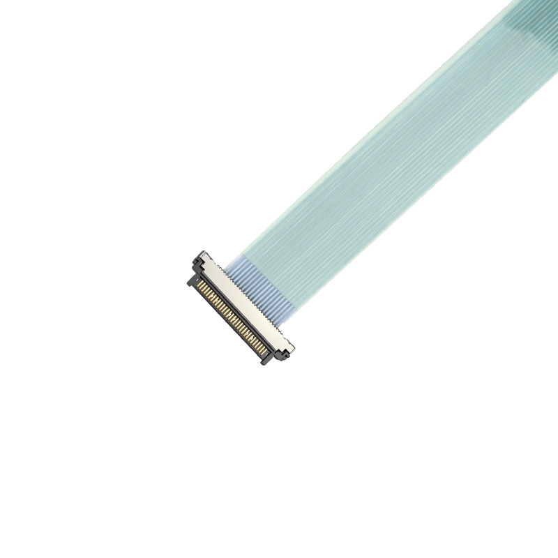 China Câble micro-coaxial 0,4 mm USL20-30SS-017CH Flex PCB optimisé pour les caméras de téléphones et tablettes pliables supplier