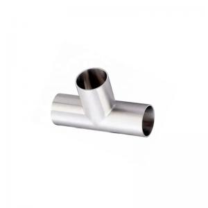 C70600 CuNi 9010 Copper Nickel Reducing Equal Tee Pipe Fittings Three Ways