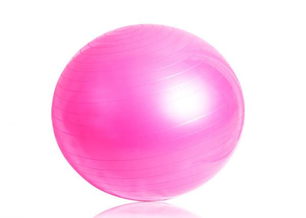 Non - Toxic Inflatable Gymnastic Fitness Yoga Ball Customized Size With Logo