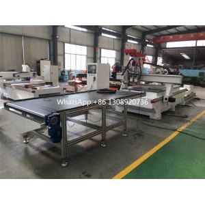 China promotions wood engraving machine auto load and unload wood processing machine supplier