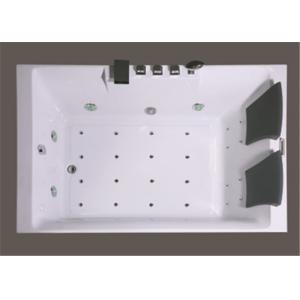 Square Freestanding Whirlpool Bathtubs , Whirlpool Jet Tubs For Small Bathrooms