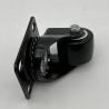 China Light Duty Polyurethane Tread Swivel Plate Casters Wheel with PP Core 50MM wholesale