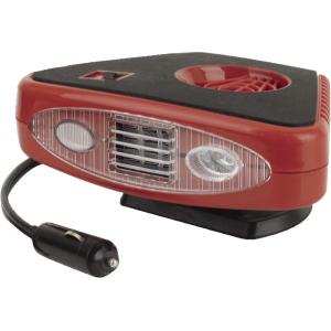 Triangle Red And Black Portable Car Heaters  2 In 1 Useful For Vhicle