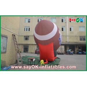 China Promotional Inflatable Rugby Balls  Inflatable Word Cup Trophy Rugby Ball Model supplier