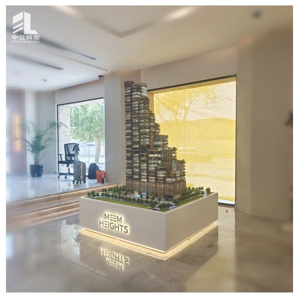 China High Quality Plastic Material Architectural Scale Model Making Miniature Building Model wholesale