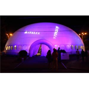 China Giant Lighting Inflatable Tent , Inflatable Dome Tent Price wholesale