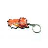 Promotional PVC 1 2 3 4 5 6 7 8 9 10 numbers shape design creative new keychain